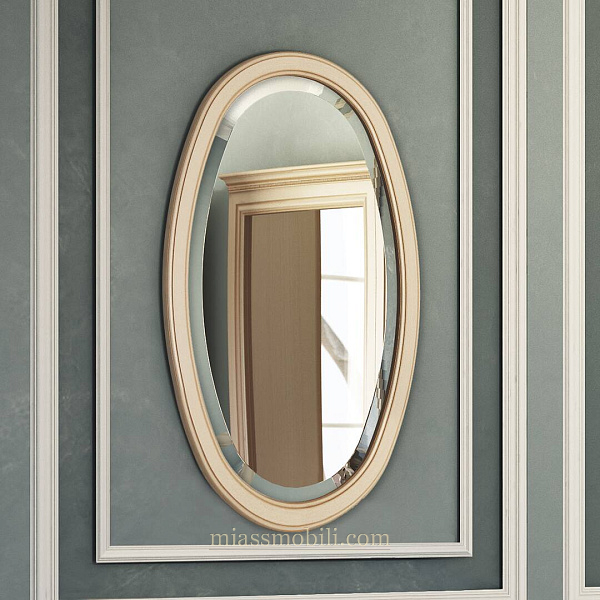 Зеркало навесное овальное к столу консольному Зеркало навесное овальное к столу консольному