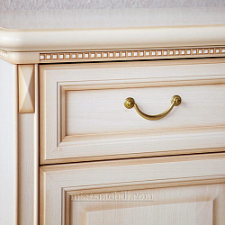 Комод двухдверный Джоконда крем