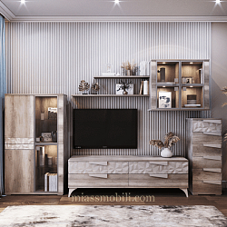 Шкаф двухсекционный навесной